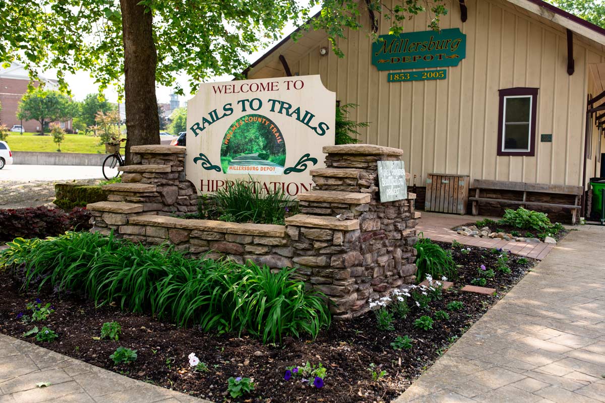 rails, trails, parks, recreation department, millersburg, ohio